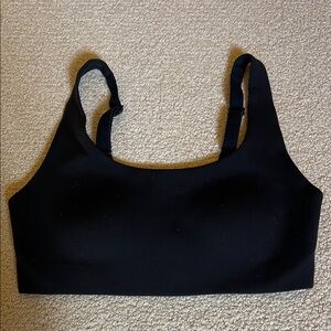 Lululemon Black Seamless Sports Bra
